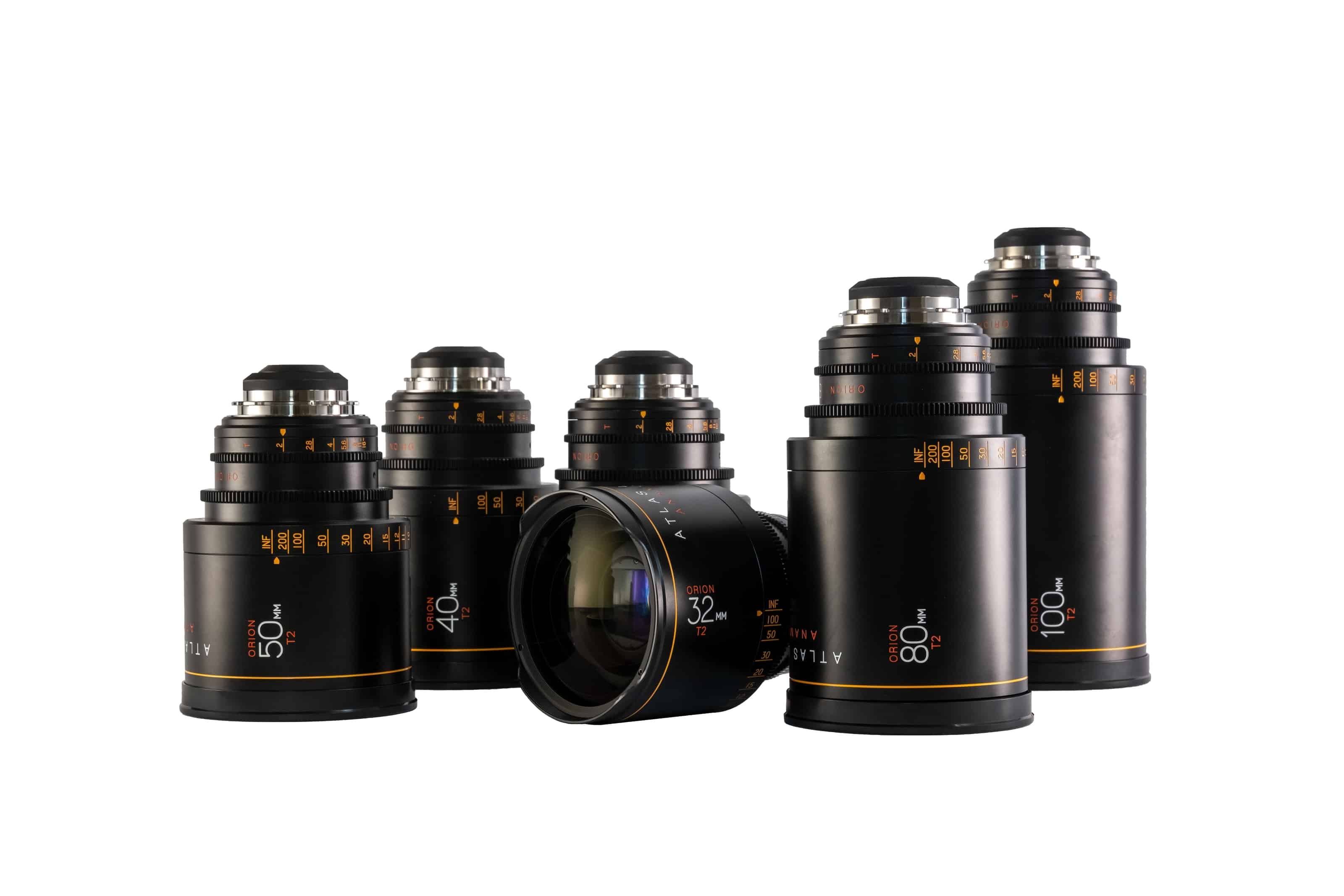 Rent Atlas Orion Anamorphic Primes Lenses in Los Angeles at Cinema Camera Rentals